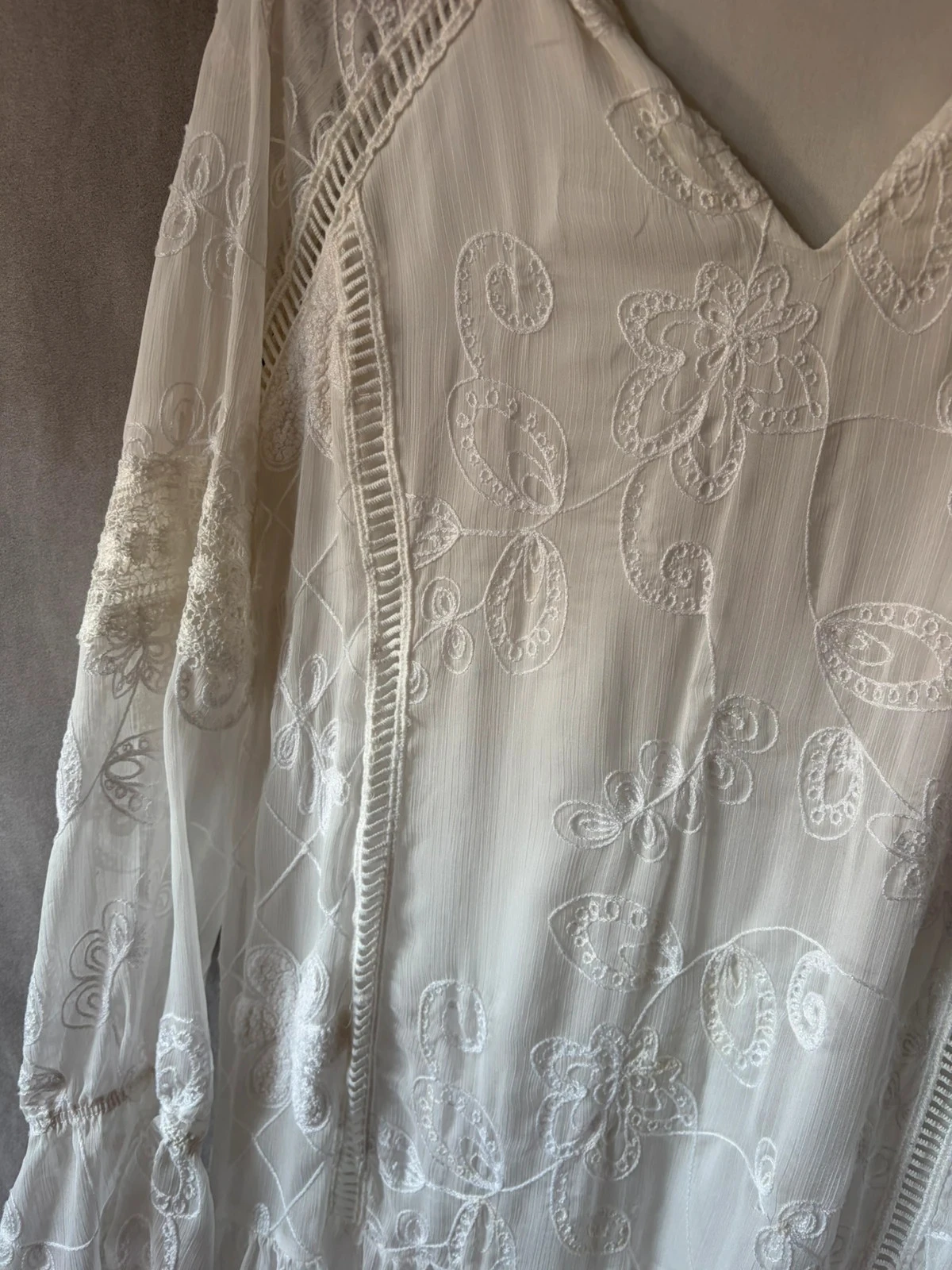 Witte jurk 101idees maat l/xl – photo 2